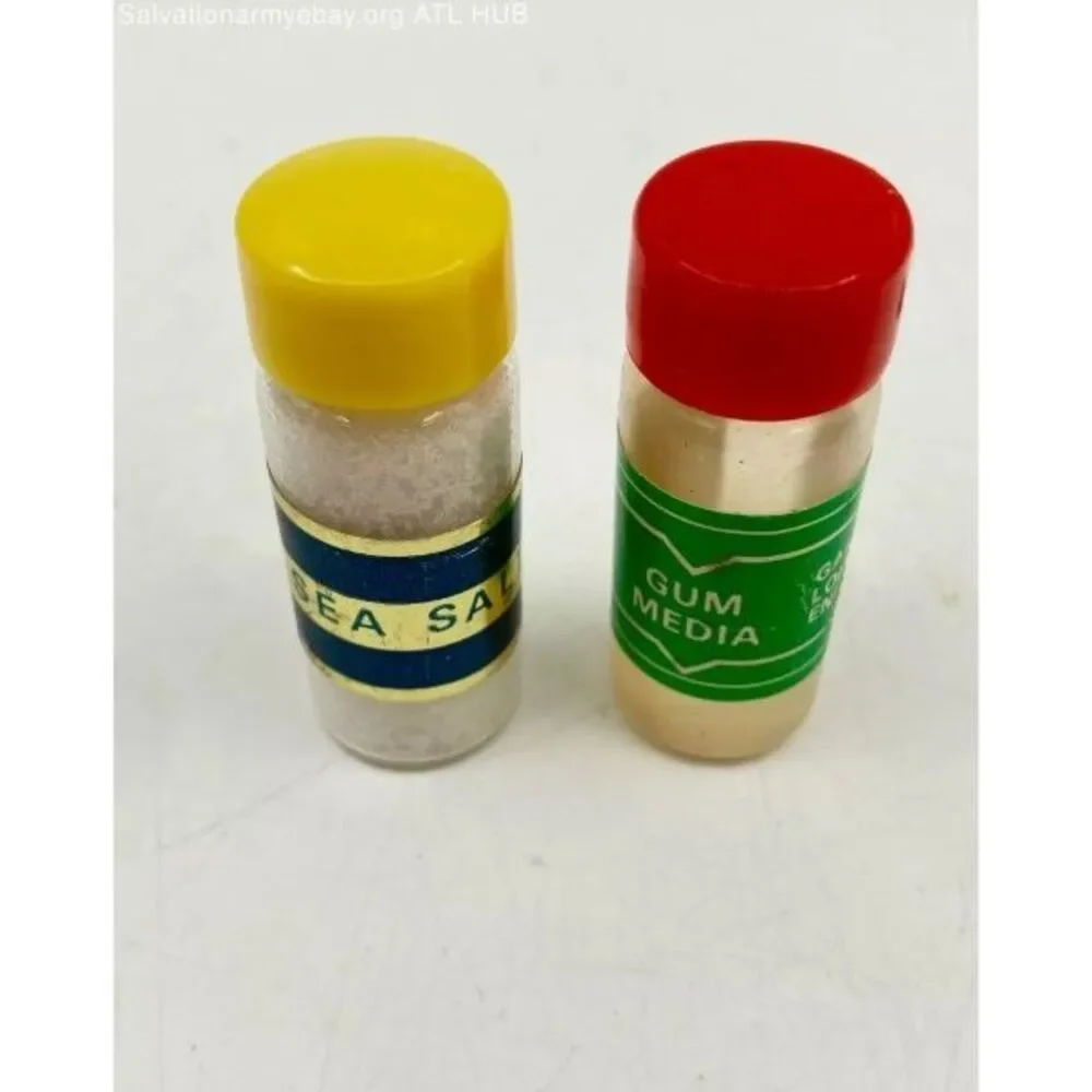 Tasco Vintage 450X Discoverer Mini Microscope Kit 75X 150X Box Slides Size 992